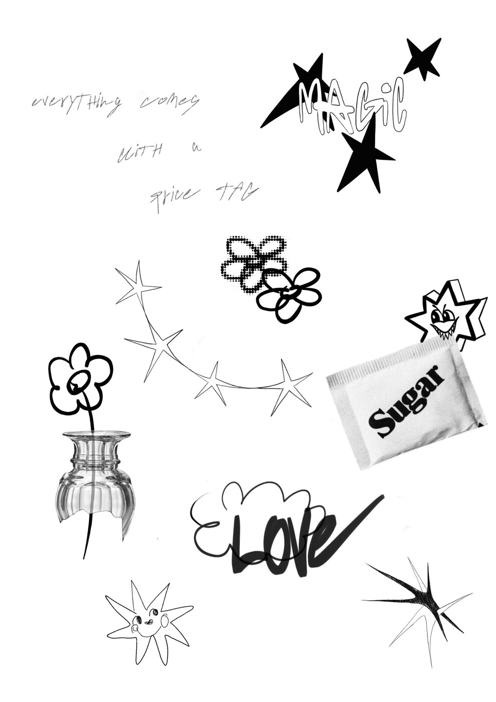 price tag flash sheet