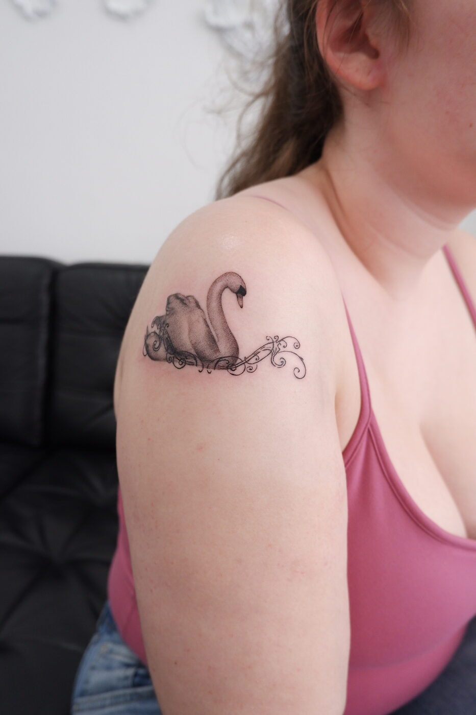 umbrella and stars tattoo